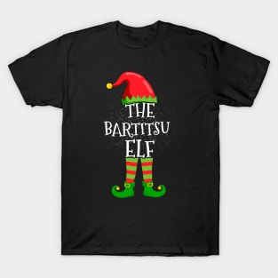 Bartitsu Elf Family Matching Christmas Group Funny Gift T-Shirt